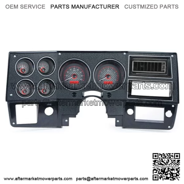 73-87 Chevy GMC Pickup Truck Analog Dash Gauges VHX-73C-PU-C-R