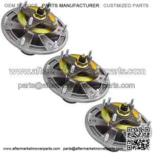 Mower Spindle for John Deere 72 inch Deck 777 797 997 Z Trak 1505 1550 1570 1575 1580 TCA51058 TCA24881 3 Pack