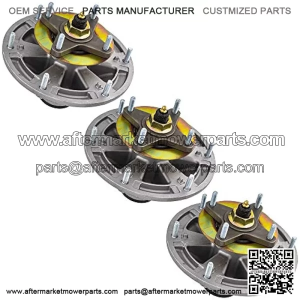 Mower Spindle for John Deere 72 inch Deck 777 797 997 Z Trak 1505 1550 1570 1575 1580 TCA51058 TCA24881 3 Pack