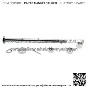 Drag Chrome Rear Axle Hardware Kit Harley Chopper Bobber Custom 79-99 XL Models (For: Harley-Davidson)