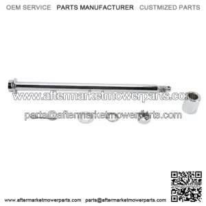 Rear Stock Wheel Axle Spacer Kit Chrome Harley Big Twin Dyna FXD FXDWG 91-99 (For: Harley-Davidson)