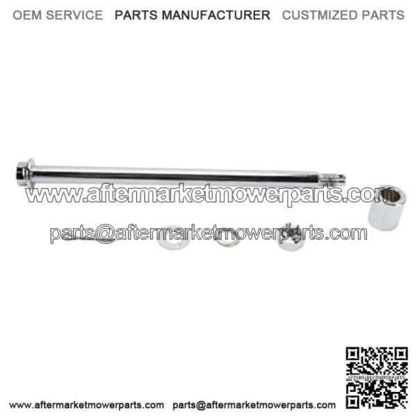Rear Stock Wheel Axle Spacer Kit Chrome Harley Big Twin Dyna FXD FXDWG 91-99 (For: Harley-Davidson)