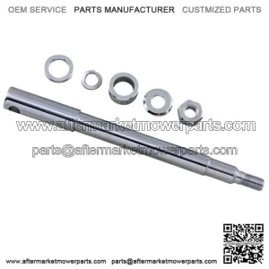 Drag Specialtie Chrome Steel Axle Kit Package Front Harley Dyna XL FXR 87-99 Evo (For: Harley-Davidson)