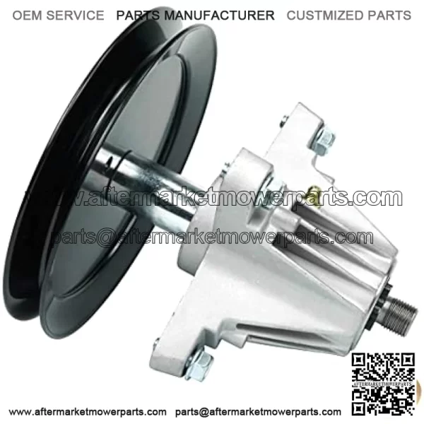 Outdoor Power Mower Blade Spindle Assembly Replaces Cub Cadet MTD 918-04865A 618-04636 918-04636 618-04636A 918-04636A with Mounting Bolt and Blade Mounting nut Mounting Holes are Threaded - Image 4