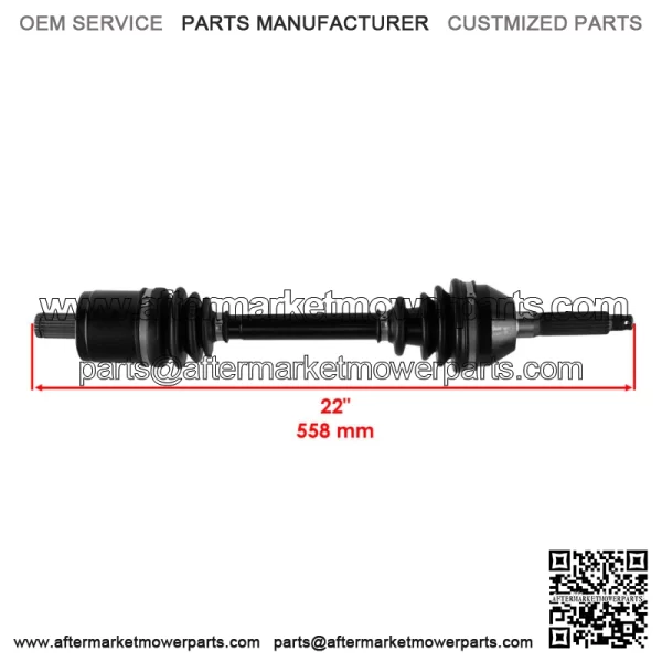 Front Right CV Joint Axle for Polaris Sportsman 400 500 600 700 800 Mv7 2005 For: Polaris Sportsman 800 - Image 2