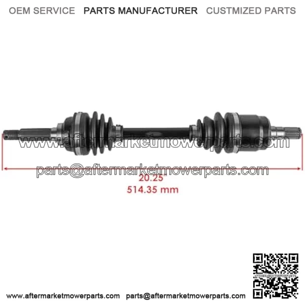 Left And Right CV Axles Compatible with Suzuki Eiger Auto 4x4 LT-A400FC 2005 2006 2007 / Eiger 4x4 LT-F400F 2005 2006 2007 - Image 2