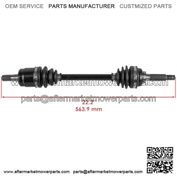 Left And Right CV Axles Compatible with Suzuki Eiger Auto 4x4 LT-A400FC 2005 2006 2007 / Eiger 4x4 LT-F400F 2005 2006 2007 - Image 4