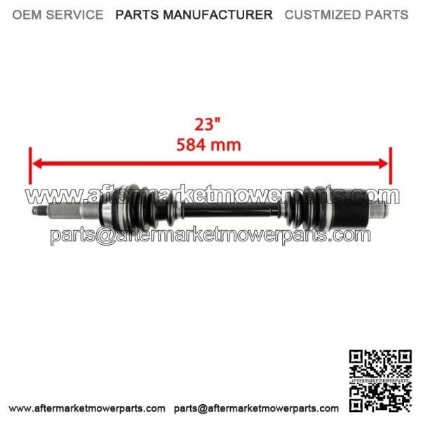 Front Rear Left and Right CV Joint Axle fits Polaris Sportsman 570 2015 - 2017 For: Polaris Sportsman 570 - Image 4