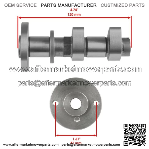 Exhaust & Intake Camshafts w/ Decompression for Polaris Sportsman 570 EPS 2015 For: Polaris Sportsman 570 - Image 3