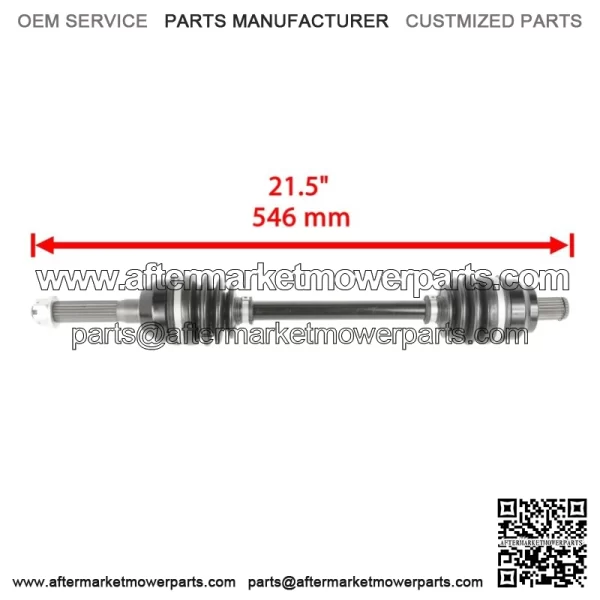 Front Left and Right CV Joint Axle Shaft for Polaris Sportsman X2 570 2015-2017 - Image 3