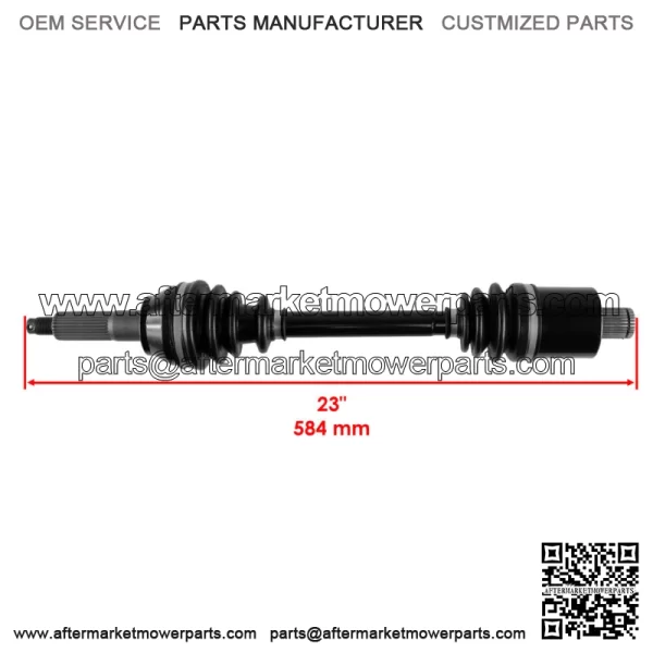 Rear Left or Right CV Joint Axle fits Polaris 1333275 1333677 For: Polaris Sportsman 570 - Image 2
