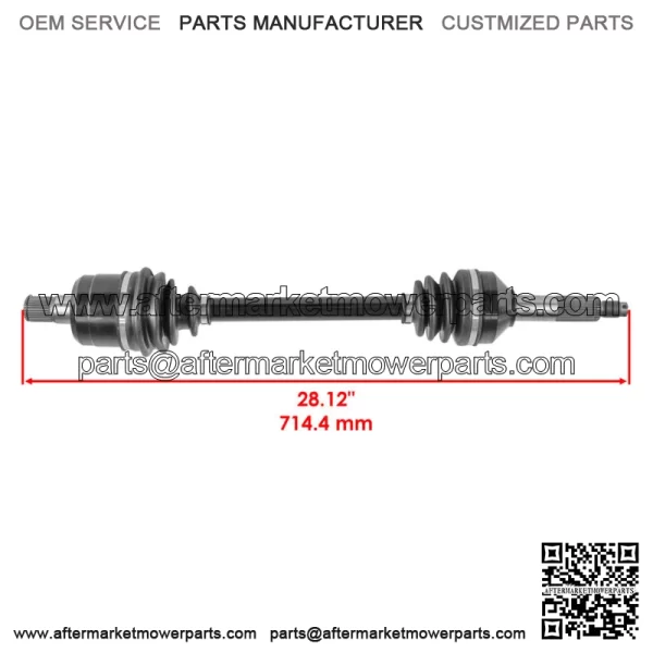 CV Axles For Kawasaki Teryx KRF800 2017-2023 Front And Rear For: More than one vehicle - Image 2