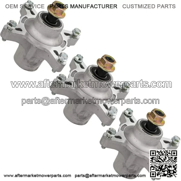 Set of 3 Deck Spindle Assembly for Exmark  TimeCutter SS5000 5060 4235 4260