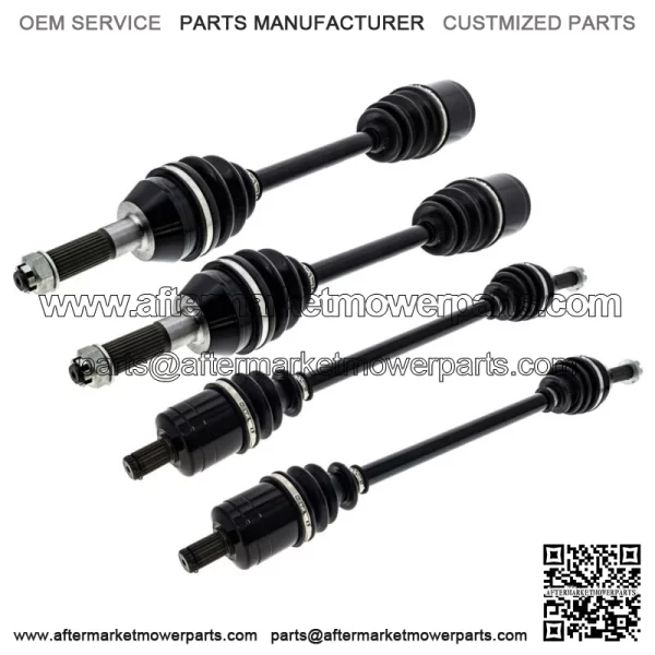 CV Axle Kit For Polaris Ranger 570 Full Size 1333743 1334361 Front Rear - Image 2