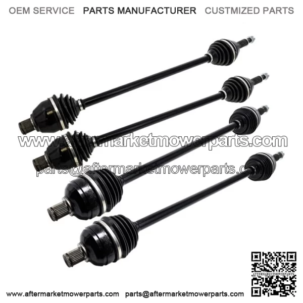 Front Rear CV Axle Kit For Polaris RZR Pro R 4 Sport 1337064 1334561 - Image 2