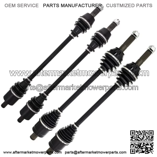 CV Axle Kit For Polaris Ranger XP 1000 Crew 1332637 1333748 Front Rear