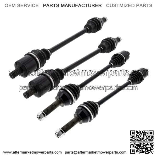 CV Axle Kit For Polaris Ranger XP 1000 Crew 1332637 1333748 Front Rear - Image 2