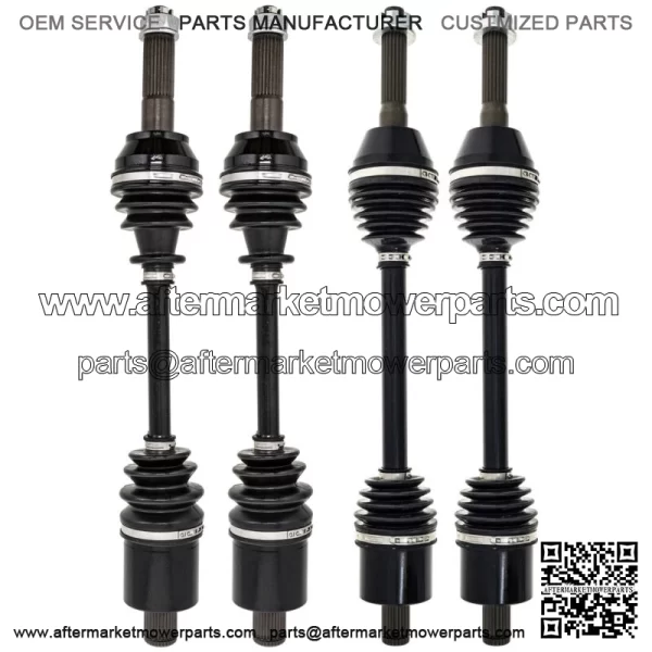 Front Rear CV Axle Kit for Polaris Sportsman 570 450 HO XT 1333752 1333275