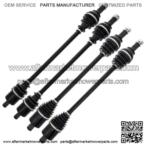 Front Rear CV Axle Kit for Polaris RZR XP 1000 4 Sport 1334491 1334490