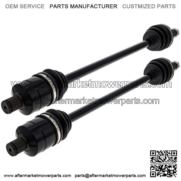 Front Rear CV Axle Kit For Polaris General XP 1000 DLX 1334269 1334268 - Image 2
