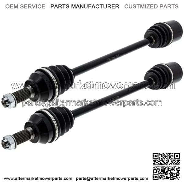 Front Rear CV Axle Kit For Polaris General XP 1000 DLX 1334269 1334268 - Image 3
