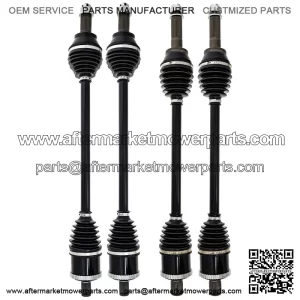 Front Rear CV Axle Kit for Polaris Ranger XP 1000 EPS 1334162 1334161