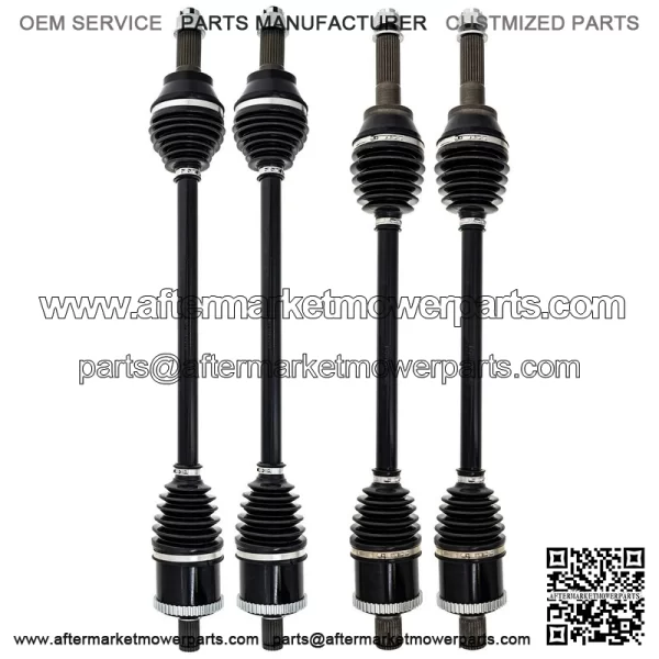 Front Rear CV Axle Kit for Polaris Ranger XP 1000 EPS 1334162 1334161