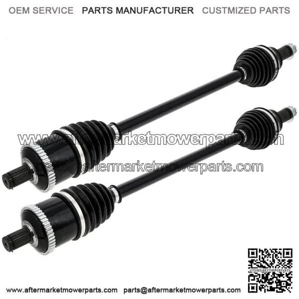 Front Rear CV Axle Kit for Polaris Ranger XP 1000 EPS 1334162 1334161 - Image 2