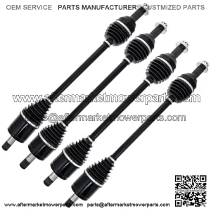 Front Rear CV Axle Kit For Honda Pioneer 1000 42250-HL4-A01 42350-HL4-A01