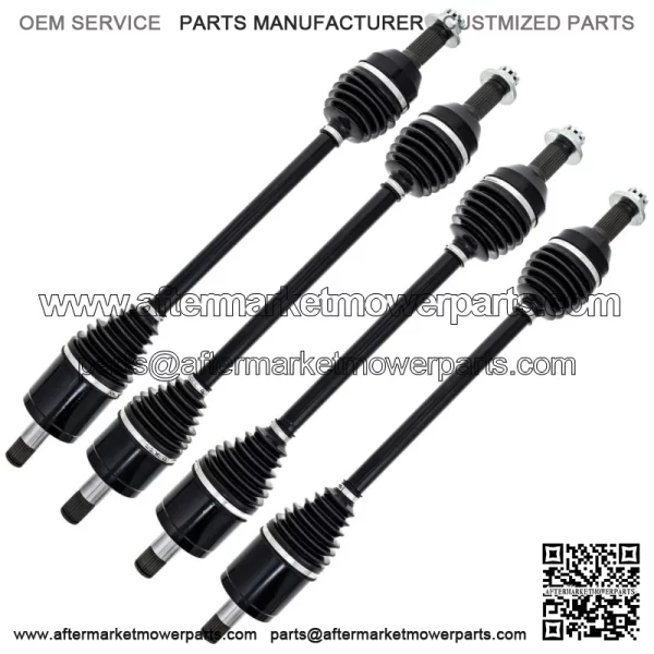 Front Rear CV Axle Kit For Honda Pioneer 1000 42250-HL4-A01 42350-HL4-A01