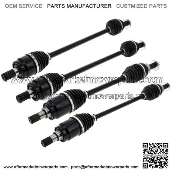 Front Rear CV Axle Kit For Honda Pioneer 700 700-4 44320-HL3-A01 - Image 2