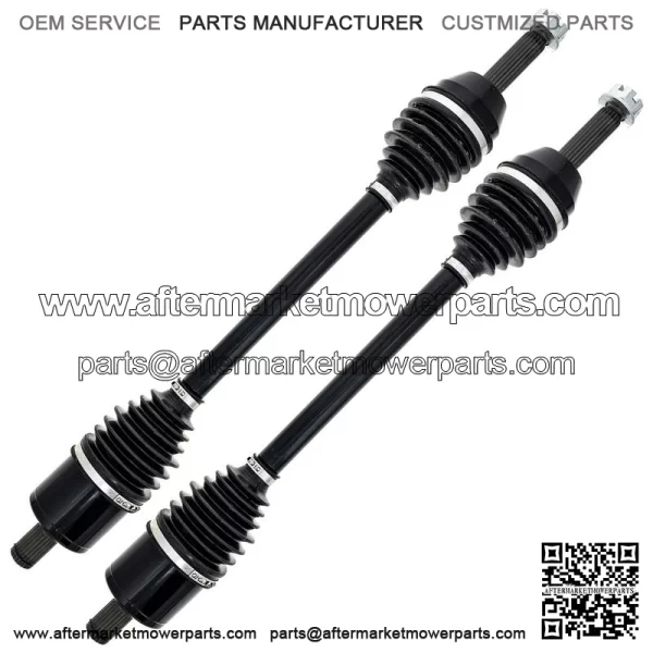 Front CV Axle Half Drive Shaft for Polaris Ranger 570 HD Crew 1337243 2 Pk