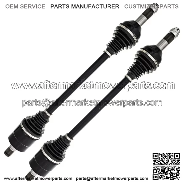 Rear CV Axle Half Drive Shaft for Can-Am Defender HD10 705502850 2 Pack