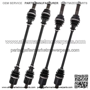 Front & Rear Shaft CV Axle for Polaris RZR & RZR 4 900 1332825 1332826 4PK