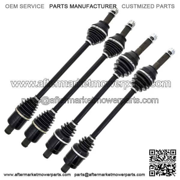 Front Rear CV Axle Kit for Polaris Ranger 1000 Crew XP EPS 1337122 1337121