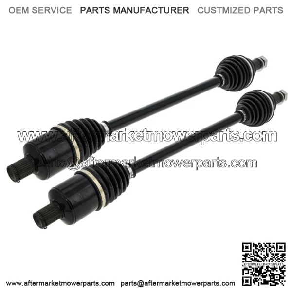 Front Rear CV Axle Kit for Polaris Ranger 1000 Crew XP EPS 1337122 1337121 - Image 2