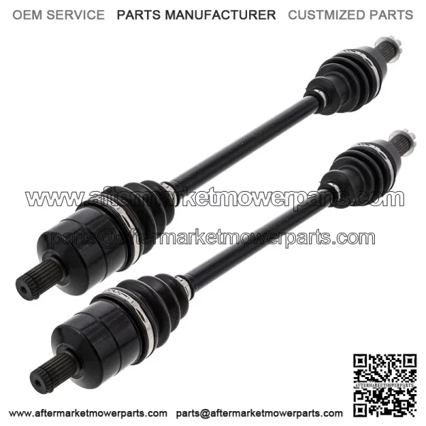 Front & Rear Left Right Axle Rebuild Kit for Polaris Ranger Crew 800 - Image 2