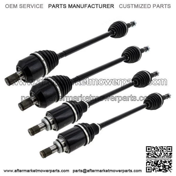 Front Rear CV Axle Kit For Honda Talon 1000R-4 44220-HL6-AF1 42220-HL6-A02 - Image 2