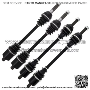 Front Rear CV Axle Kit For Polaris Ranger 570 Crew ETX EV 1333238 1333069