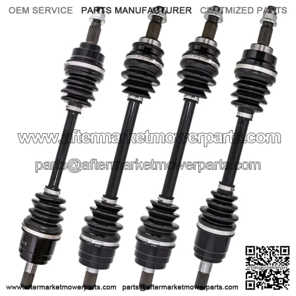 Front & Rear Left Right Axle Kit for Honda Rincon TRX650 TRX680