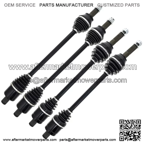 Front Rear CV Axle Kit for Polaris 2022 Ranger 1000 EPS 1337241 1337121