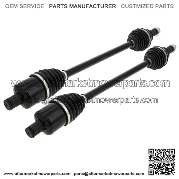 Front Rear CV Axle Kit for Polaris 2022 Ranger 1000 EPS 1337241 1337121 - Image 2