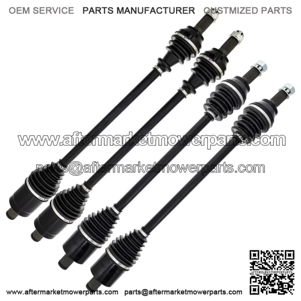 Front Rear CV Axle Kit for Polaris RZR XP 1000 High Lifter 1333434 1334490