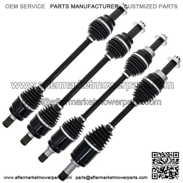 Front Rear CV Axle Kit for Honda 2017-2021 Pioneer 500 44220-HL5-A01
