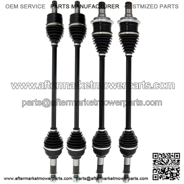 Front Rear CV Axle Kit For CFMoto Zforce 950 HO EX 5BY0-270200 5BY0-280300