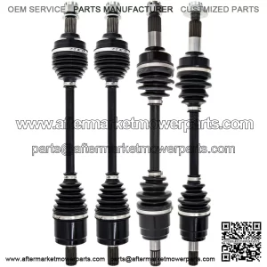 Front Rear CV Axle Kit For Honda Rancher 420 42250-HR6-A62 44220-HR3-A21