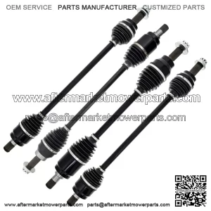 Front Rear CV Axle Kit For Honda Pioneer 700 700-4 SXS700M2 44220-HL3-A01