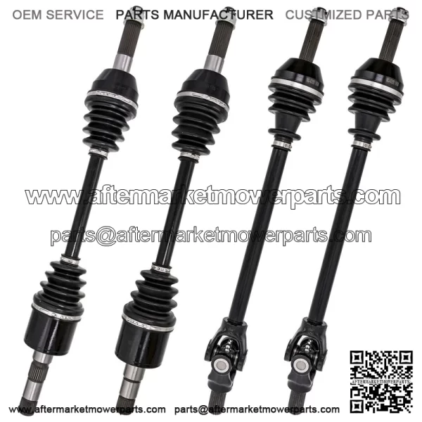 Front & Rear Left Right Axle Combo Kit for Polaris Ranger 500 1380230