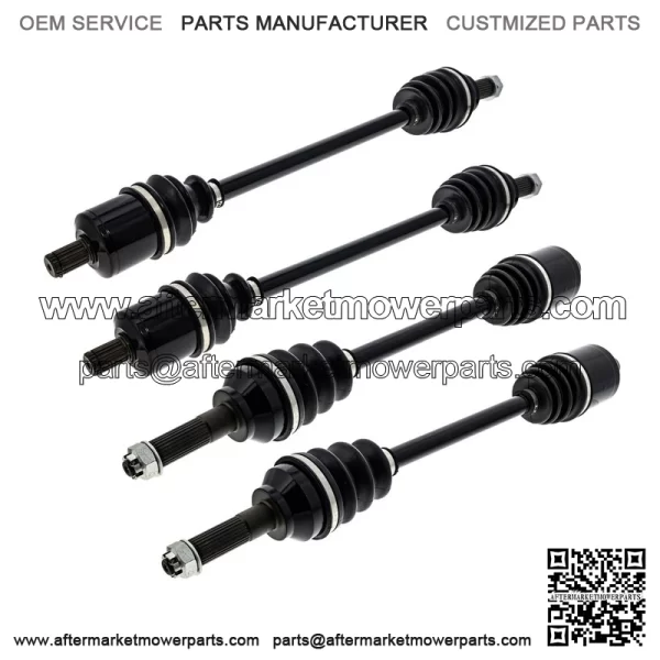 CV Axle Kit For Polaris Ranger XP 1000 Crew 1332637 1334131 Front Rear - Image 2