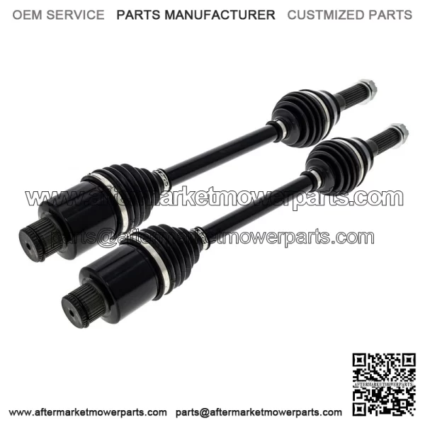 Front Rear CV Axle Kit for Polaris Sportsman 570 6x6 1333752 1333754 - Image 2